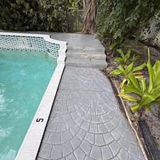 Pressure-washing-of-driveway-pool-patio-and-home-in-prestigious-Bay-Hill-Estates-in-Palm-Beach-Gardens-FL-33412 4